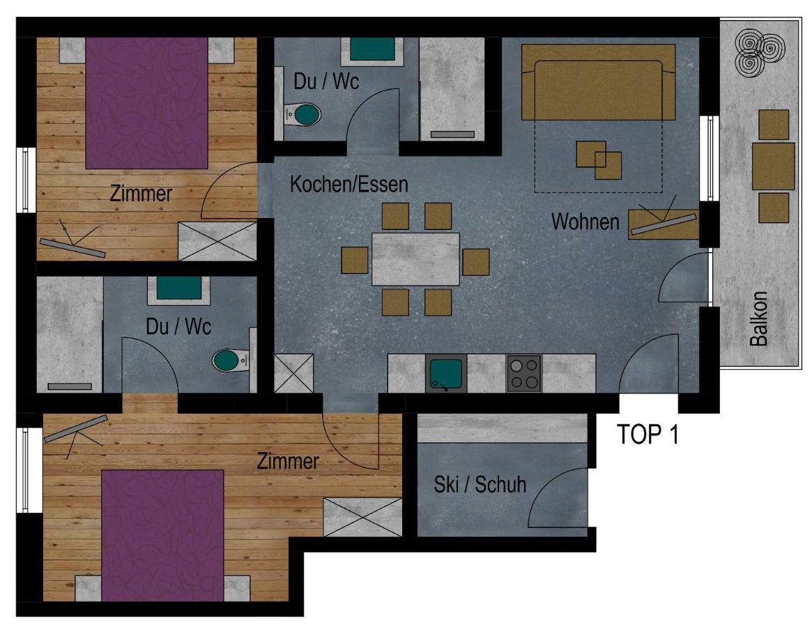 Apart Scharler Mit Silvretta Card See Exterior photo