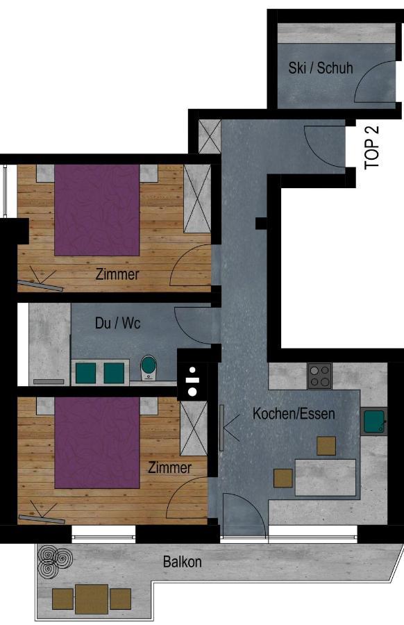 Apart Scharler Mit Silvretta Card See Exterior photo